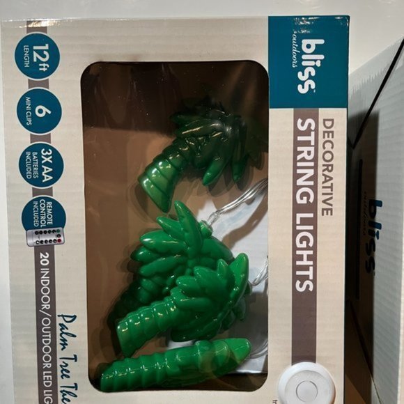 String Lights - Palm Trees (Two‎ Sets!) (new / p/s/x) - Picture 8 of 8